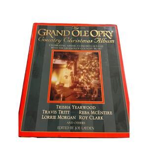 Vintage Grand Ole Opry Country Christmas Album Book